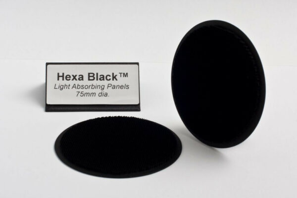 Hexa Black Light Absorbing Panel Circle 75mm